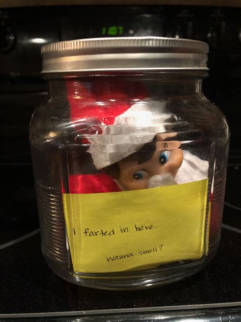 farting elf on the shelf